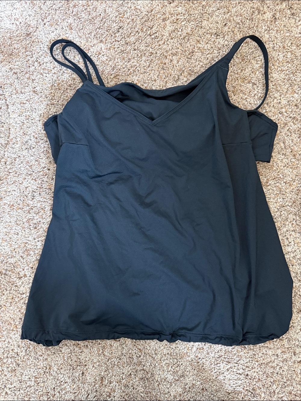 Athleta Women’s Black Swim Tank 36B/C